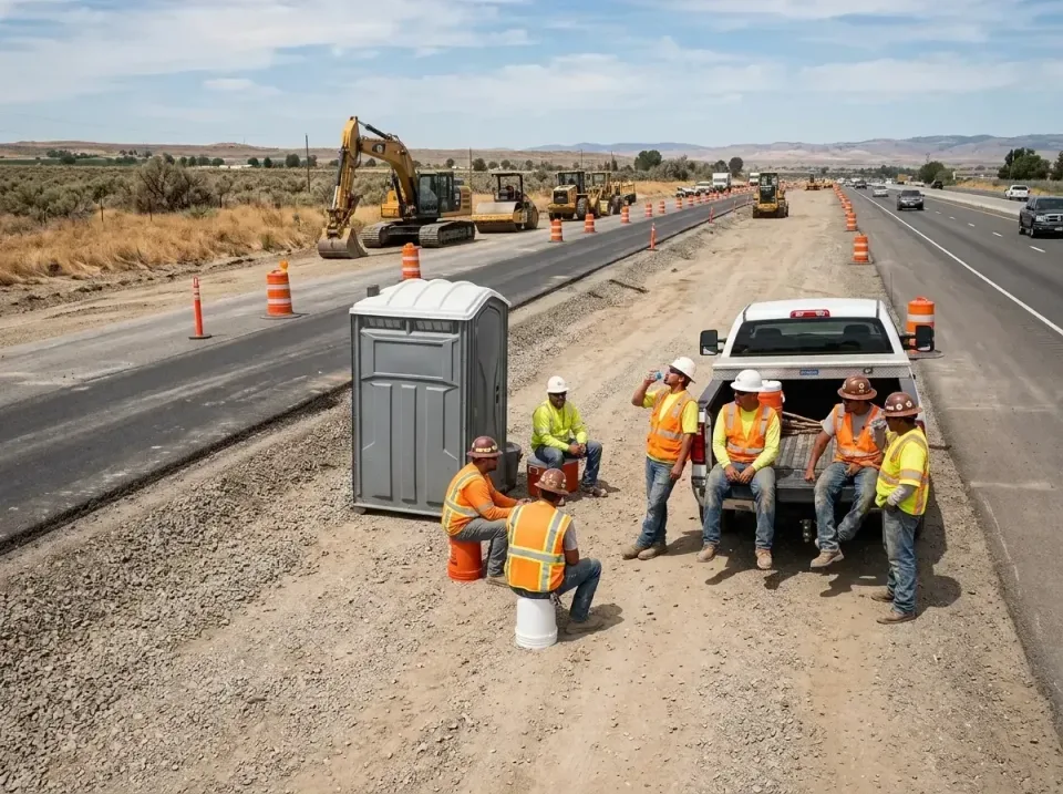 highway-road-construction-crew-007 — frequently asked questions, Porta Potty and Restroom Rentals in Chaparral, NM